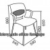 A-D065 高級彩色膠椅 